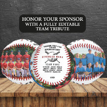 Patrocinador Personalizado Obrigado Presente com F