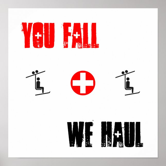 Patrulha de Esqui - Poster 1 (Frente)