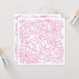 Patten Gato Bonito com Sinal ASL ILY - Design ASL