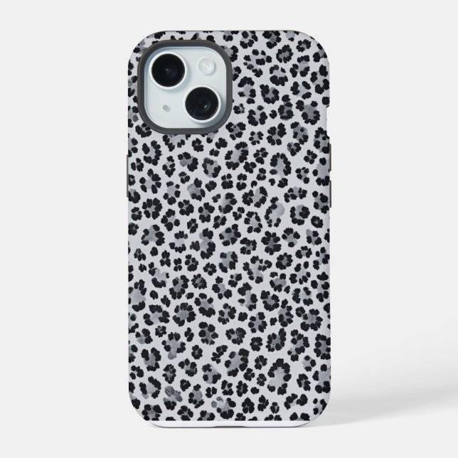 Pattern Gray Leopard Print (Verso)