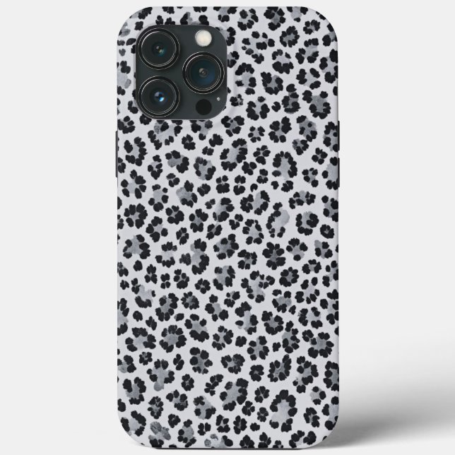 Pattern Leopard Print Gray (Verso)