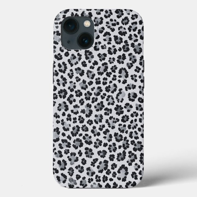 Pattern Leopard Print Gray (Verso)