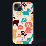 Pattern With Funny Cats And Dogs<br><div class="desc">Vector cartoon seamless pattern with funny cats and dogs -  © and ® Bigstock® - All Rights Reserved.</div>