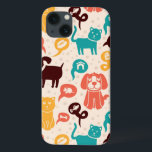 Pattern With Funny Cats And Dogs<br><div class="desc">Vector cartoon seamless pattern with funny cats and dogs -  © and ® Bigstock® - All Rights Reserved.</div>