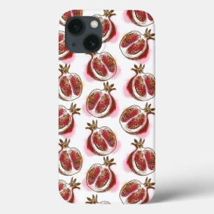 Pattern with pomegranate
