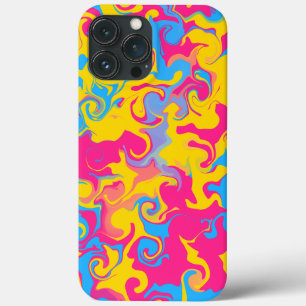 Patterno de Abstrato do Orgulho Pan Flag Marble