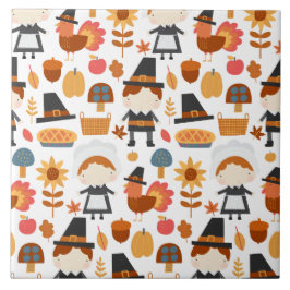 Patterno de Colheita de Peregrinos de Ação de Graç