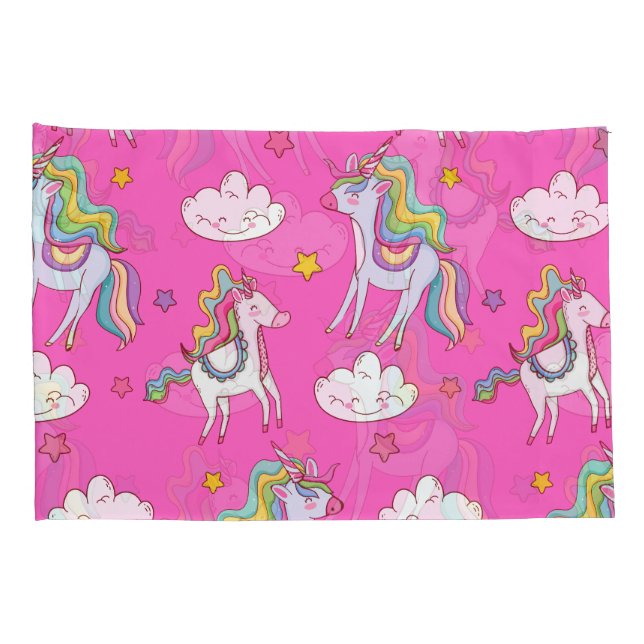 Patterno Funny Unicorn Cute (Parte Traseira - Direita)
