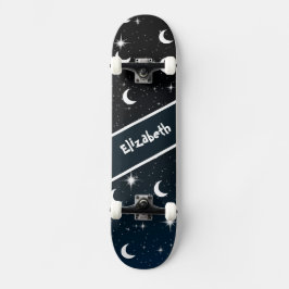 Patterno Legal do Skateboard das Moons da Sky