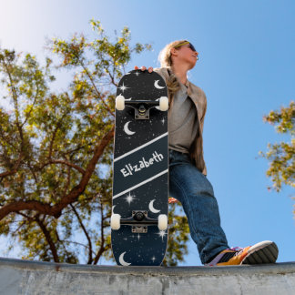 Patterno Legal do Skateboard das Moons da Sky