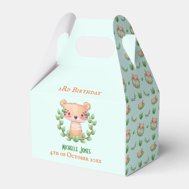 Patterno Simon Ursinho Boy Birthday - Caixas de Fa (Frente)