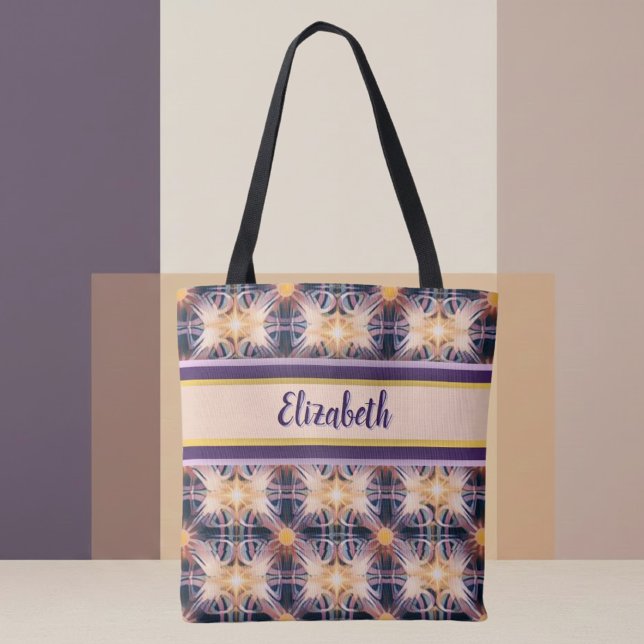 Patterns of Light  Tote Bag (Criador carregado)