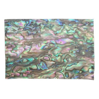 Paua Shell Abalone Travesseiro Natural Case Sham