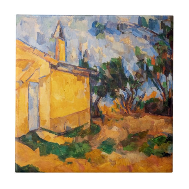 Paul Cezanne - A Cabana de Jourdan (Frente)
