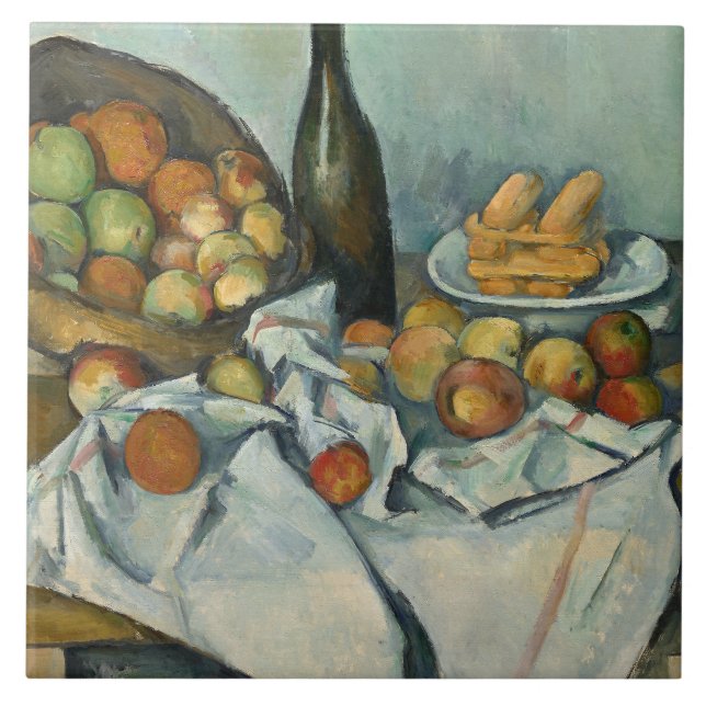Paul Cezanne - A Cesta das Maçãs (Frente)