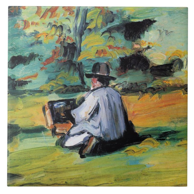 Paul Cezanne - A Painter at Work,  (Frente)