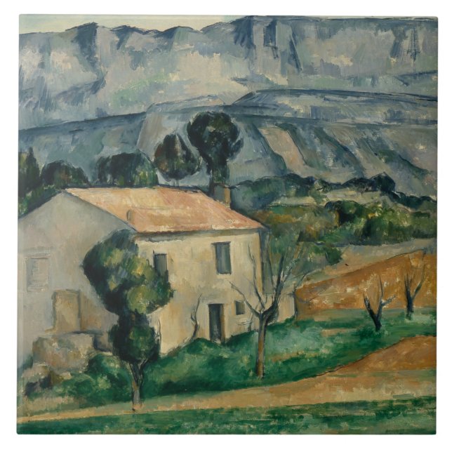 Paul Cezanne - Casa em Provença (Frente)
