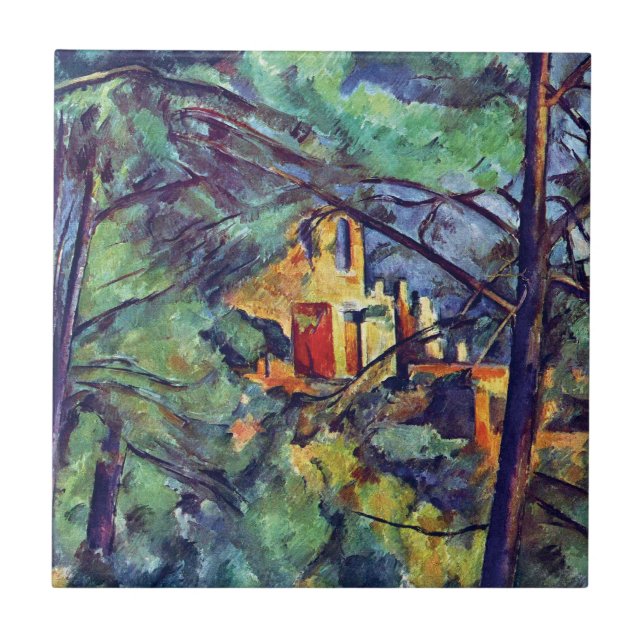 Paul Cezanne - Chateau Noir O Solar Negro (Frente)