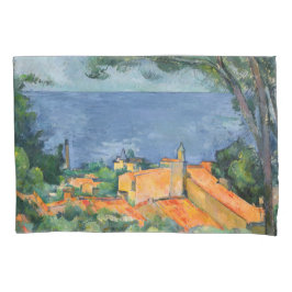 Paul Cezanne - Estaque com Telhados Vermelhos
