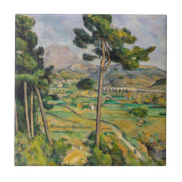 Paul Cezanne - Mont Sainte-Victoire e Viaduto