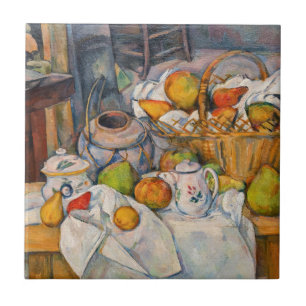 Paul Cezanne - Natureza Morta com Cesto