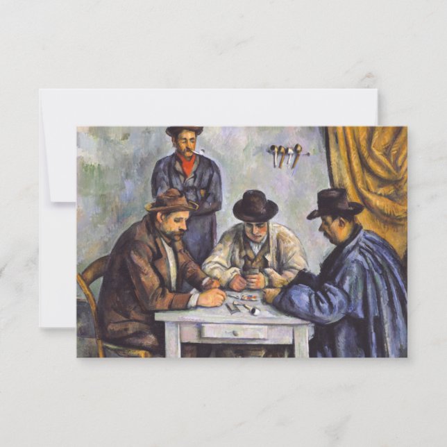 Paul Cezanne - O Cartão (Frente)