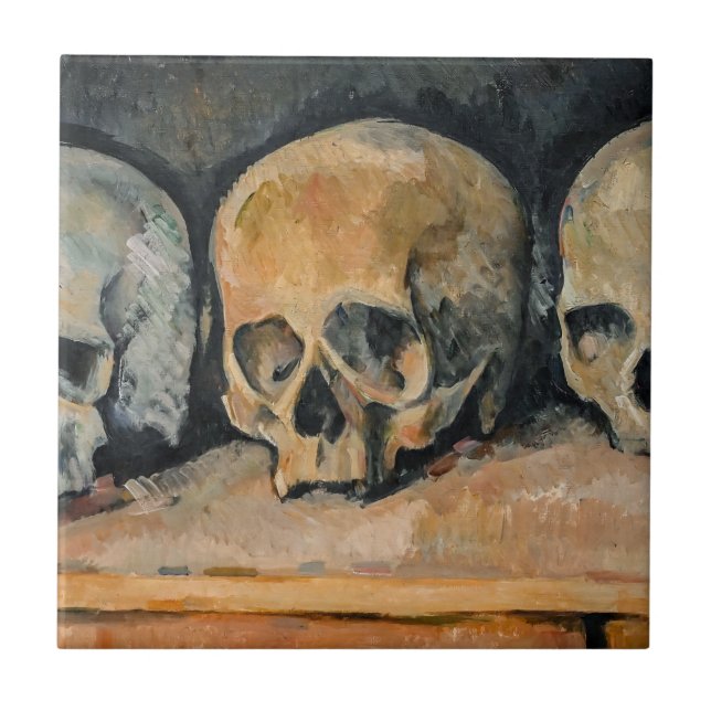 Paul Cezanne - O Caveira Três (Frente)