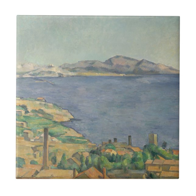 Paul Cezanne | o golfo de Marselha visto de L (Frente)