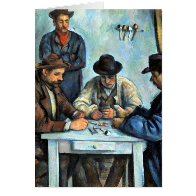 Paul Cezanne Os Jogadores De Cartão (Frente)