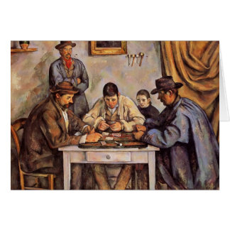 Paul Cezanne- os jogadores de cartão