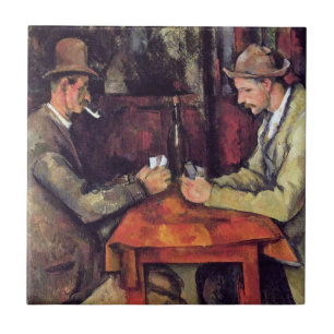 Paul Cezanne - Os Jogadores de Cartas Pintura de A