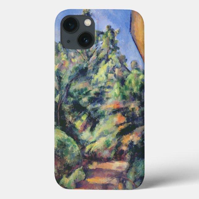 Paul Cezanne | Red rock, c.1895 (oil on canvas) (Verso)