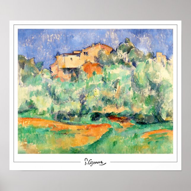 Paul Cézanne Zedign Art Poster #13 (Frente)