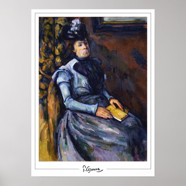 Paul Cézanne Zedign Art Poster #45 (Frente)