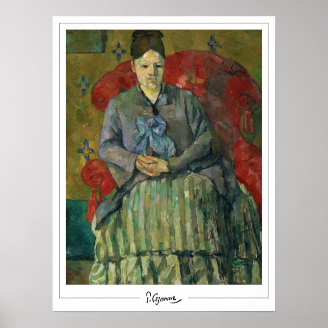 Paul Cézanne Zedign Art Poster #52 (Frente)