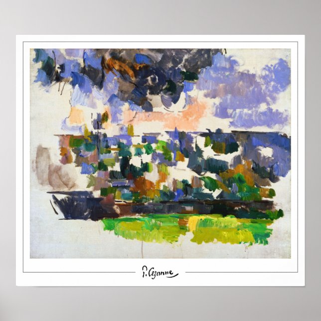 Paul Cézanne Zedign Art Poster #682 (Frente)