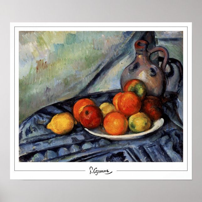 Paul Cézanne Zedign Art Poster #71 (Frente)