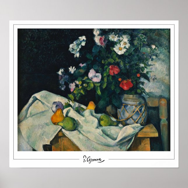Paul Cézanne Zedign Art Poster nº 307 (Frente)