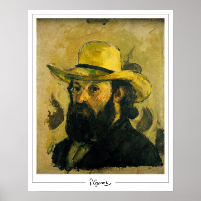 Paul Cézanne Zedign Art Poster nº 44 (Frente)