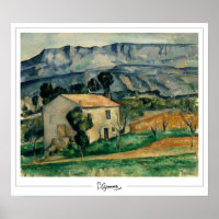 Paul Cézanne Zedign Art Poster nº 47