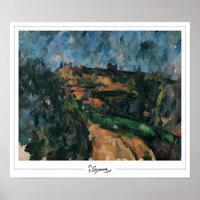 Paul Cézanne Zedign Art Poster nº 56 (Frente)