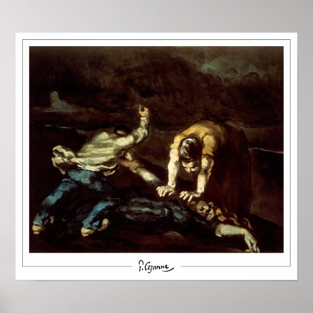 Paul Cézanne Zedign Art Poster nº 65 (Frente)