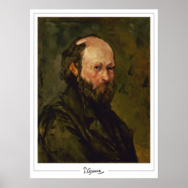 Paul Cézanne Zedign Art Poster nº 9 (Frente)