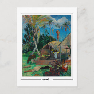 Paul Gauguin #1 - Cartão Postal de Arte Fina