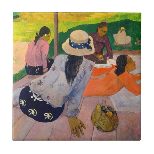 Paul Gauguin - A Siesta (Frente)