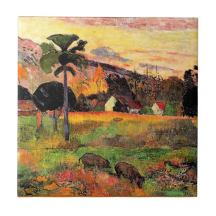 Paul Gauguin, famoso quadro, venha aqui.