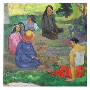 Paul Gauguin   Les Parau Parau (Gossipers)