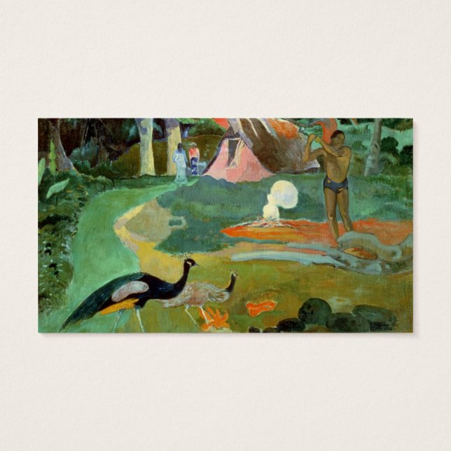 Paul Gauguin | Matamoe or, Landscape with Peacocks (Verso)