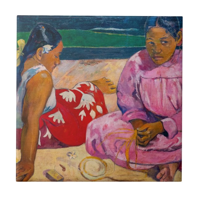 Paul Gauguin - Mulheres taitianas na praia (Frente)