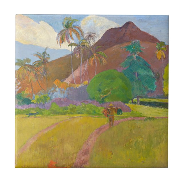 Paul Gauguin - Paisagem Tahitiana (Frente)